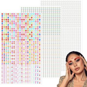 Méga-Pack Strass "Diamond" – 2700 Pièces pour Visage, Corps & Déco