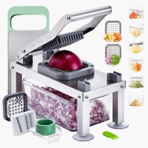 Coupe-Légumes All-in-1 VEVOR – Mandoline Professionnelle en Acier Inoxydable