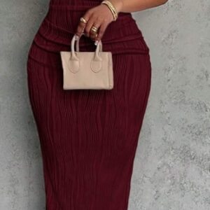 Robe de Gala "Ambre" – Coupe Sculptante & Épaule Dévoilée