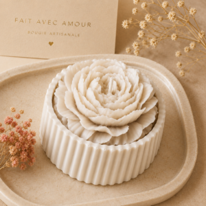 Pivoine Blanche – Création artisanale au jasmin